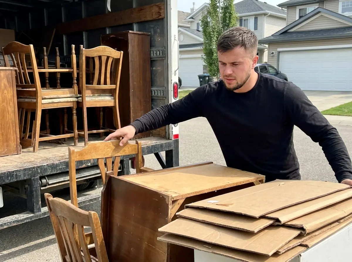 Junk removal and debris hauling