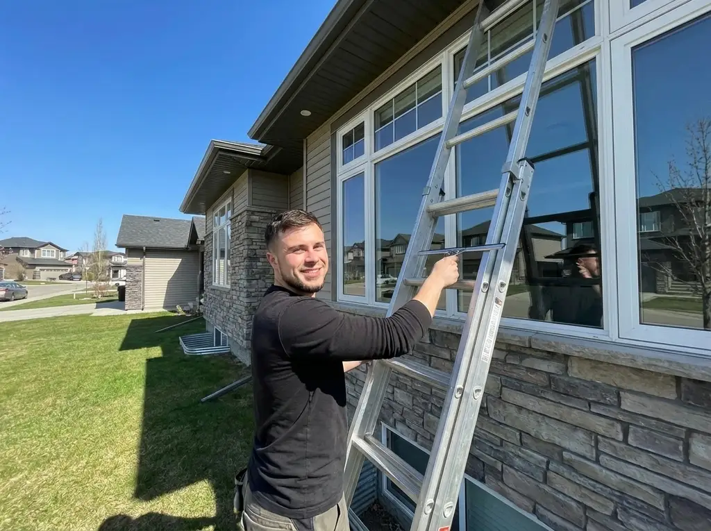 Commercial window cleaning