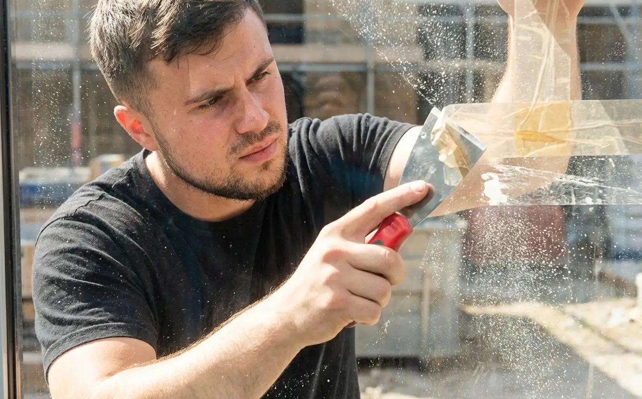 Post-construction cleaning
