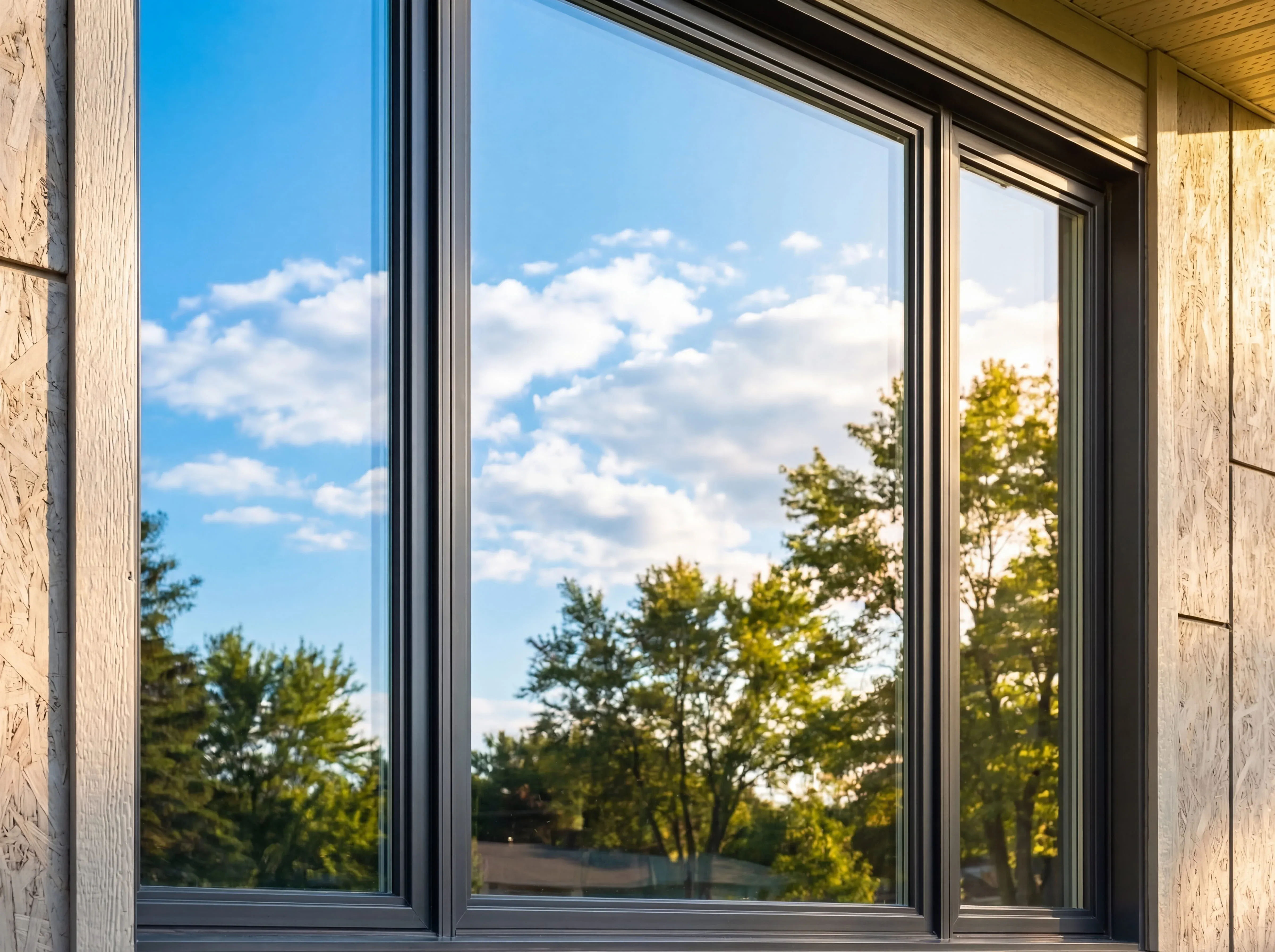 Clean window after Crystal Touch service